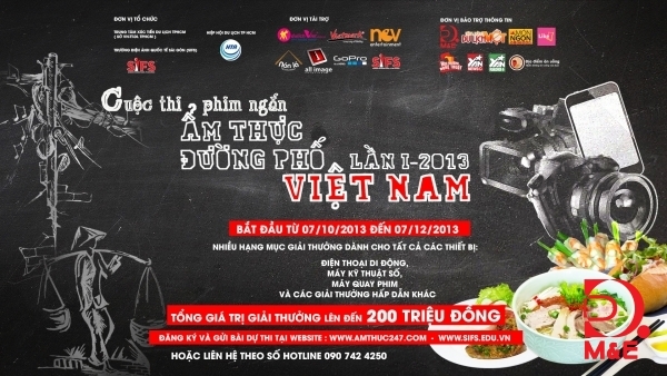Làm phim ngắn với chủ đề "Ẩm thực đường phố Việt Nam"